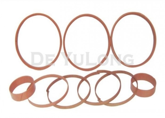 Wooden Color Hydraulic Pump Cylinder Phenolic Fabric Wear Ring Support Ring