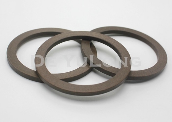 PTFE+ Bronze Brown Color Back Up Ring Hydraulic Cylinder Rod Seal Oil Resistance