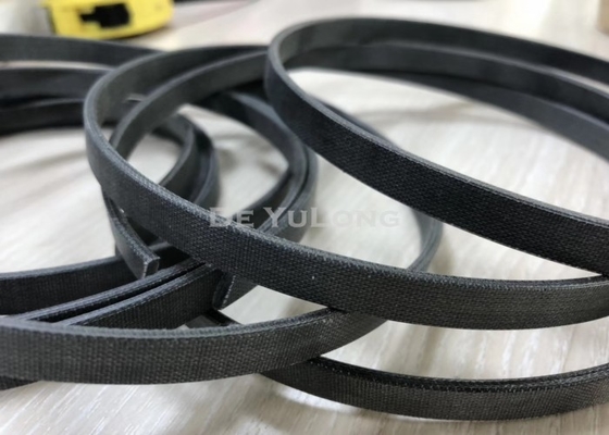 Black Color Hydraulic Cylinder Seals Piston Guide Ring Easy Installation